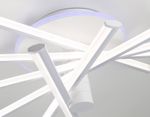Светильник светодиодный потолочный FL6231 WH белый 88W 3000K-6400K+RGB 605*605*200 (ПДУ ИК)