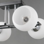 IL0791-4CSQ-25 BK CR TRENTO светильник потолочный ILLUMICO, E27х4
