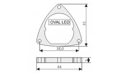 Держатель OVAL-SG (Arlight, -)