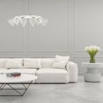 SL6235.103.20 Светильник подвесной ST-Luce Никель/Прозрачный LED 1*20W 4000K