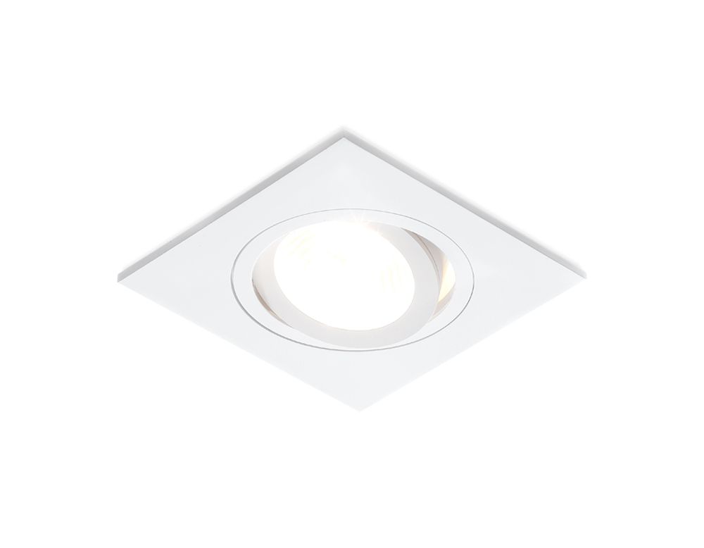 Встраиваемый потолочный точечный светильник A601 W белый