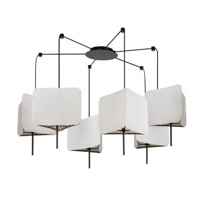 Подвесная люстра Arte Lamp TRIXIE A7084SP-6BK, 6хE14