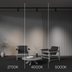 Трековый светильник Фокус / Focus Led Trinity 2700-5000K 12Вт 36°, TR197-3-12WCCT-M-B. TM Maytoni