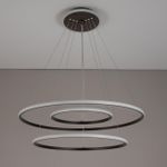 Citilux Неон Смарт CL731A095E Умная подвесная люстра Венге