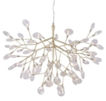 Светильник подвесной Crystal Lux EVITA SP63 GOLD/TRANSPARENT 1692/263