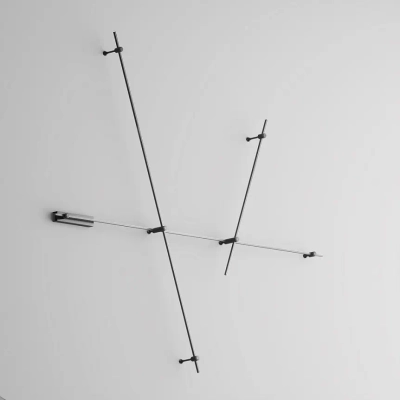 Шинопровод 1м Flarity черный, TRX154-111B. TM Maytoni