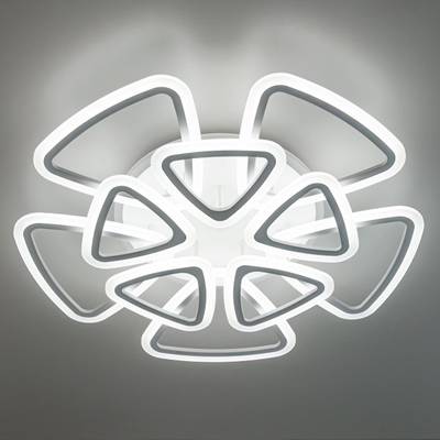 Citilux Мальта Смарт CL234A290E RGB Умная люстра Белая