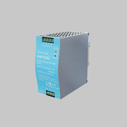 Блок питания PSL015 24В 240Вт IP20 821013. TM Maytoni