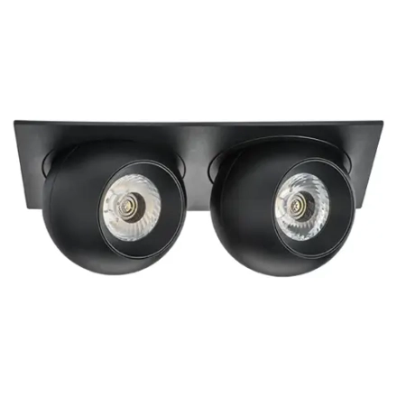 i5277474 Светильник INTERO LED 9W*2 850LM*2 24G ЧЕРНЫЙ 4000K (217527+217074+217074)