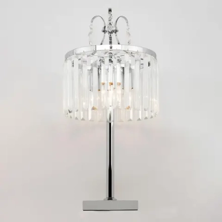 Citilux Инга CL335831 Настольная лампа хрустальная Хром