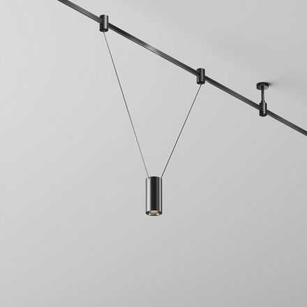 Трековый подвесой светильник Focus Led Flarity 4000K 12Вт 38°, TR157-1-12W4K-B. TM Maytoni