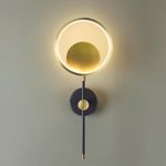4322/15WL MIDCENT ODL22 345 металл/черный с бронзой Настенный светильник IP20 LED 15W 957Лм 3000K DENZEL