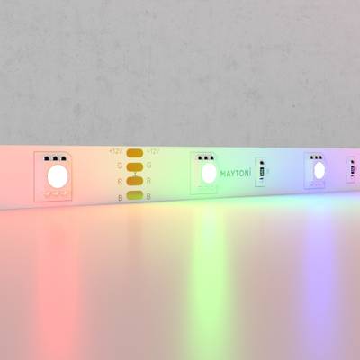 Светодиодная лента 12В 5050 7,2Вт/м RGB 5м IP20, 10126. TM Maytoni