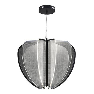 SL6509.403.01 Светильник подвесной ST-Luce Черный/Прозрачный LED 1*45W 4000K