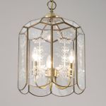 Citilux Витра-2 CL442230 Люстра подвесная витражная Бронза