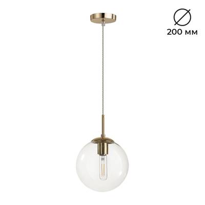 6509/1B SUSPENTIONI LN26 409 золотой Подвес E27 1*60W 220V SUMMER