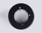 Накладной точечный светильник GX53 TN52359 BK/GD черный/золото GX53 max 12W D82*50