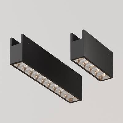 Уличный трековый светильник Points Elasity IP 3000К 20Вт 45° черный, O-TR01-3-S-20WB3K. TM Maytoni