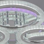 09812-3.3-3+3D CR (RGB) светильник потолочный