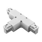 504136 Соединитель трековый трехфазный BARRA T-образный БЕЛЫЙ Lightstar