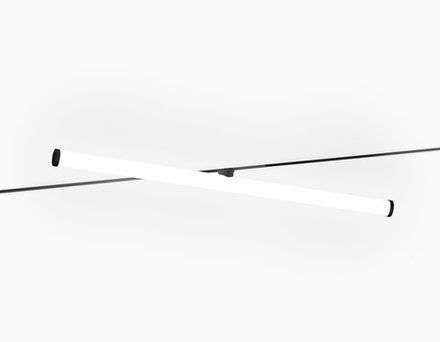 Светильник светодиодный трековый Magnetic 48V 10mm GL2375 BK черный IP20 20W 3CCT 3000-6400K 600*25*73