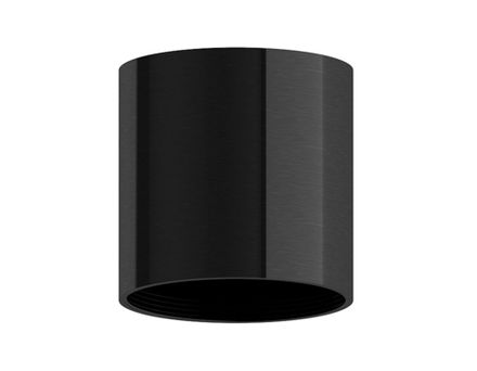 Корпус светильника накладной для насадок D60mm C6303 DCH черный хром D60*H60mm MR16 GU5.3