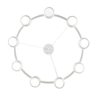 8254/9 COMFI LN26 246 белый металл Светильник подвесной LED GX53 8*7W 220V LUAZANA