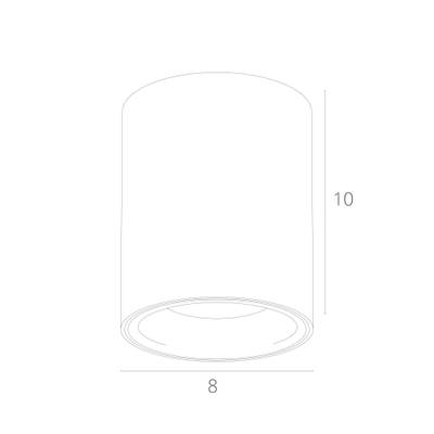 Точечный накладной светильник Arte Lamp TORRE A1532PL-1BK, 1хGU10
