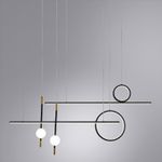 Подвесной светильник Arte Lamp POLARIS A2610SP-85BK, 1хLED
