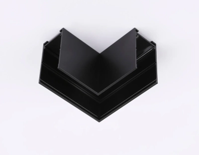 Коннектор угловой для накладного шинопровода Magnetic 220V GL1032 BK черный 80*80*52 (соединители в комплекте)