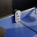 VLS040405 Розетка встраиваемая VOLTUM S70 с заземлением и защитными шторками, 16А, с USB, A+A, (сталь) (ТМ Maytoni)