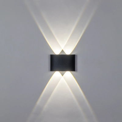 343027 Светильник GEMMA 4х1W LED 440LM G ЧЕРНЫЙ 4000K IP65
