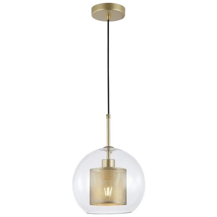Подвесной светильник Escada 380/1S E27*60W Satin gold