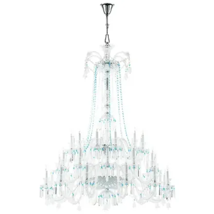 716364 6 КОР!!! Люстра подвесная CAMPANA 36х60W E14 ХРОМ Lightstar