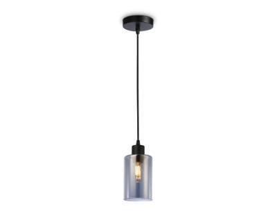Подвесной светильник в стиле лофт TR3695 BK/SM черный/дымчатый E27 max 40W D100*1000