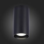 ST157.432.15 Светильник потолочный Черный LED 1*15W 3000K 1 200Lm Ra&gt;90 60° IP44 D75xH140 220-265V