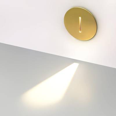 7053/3WL HIGHTECH ODL25 397 металл/металл Подсветка лестницы бронза IP20 LED 1*3W ESCALA