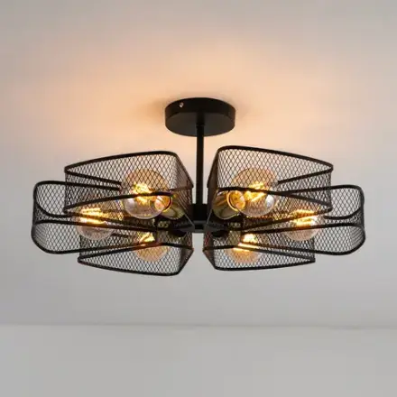 Потолочная люстра Arte Lamp MAASYM A7044PL-6BK, 6хE27