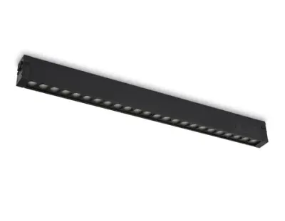 Светильник светодиодный трековый для шинопровода Magnetic GL1740 BK черный IP20 24W 4200K 220V 24° 455*25*42 (Без ПДУ)