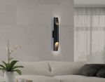 Светильник настенный TN5152/2 BK черный E27/2 max 40W 80*80*120