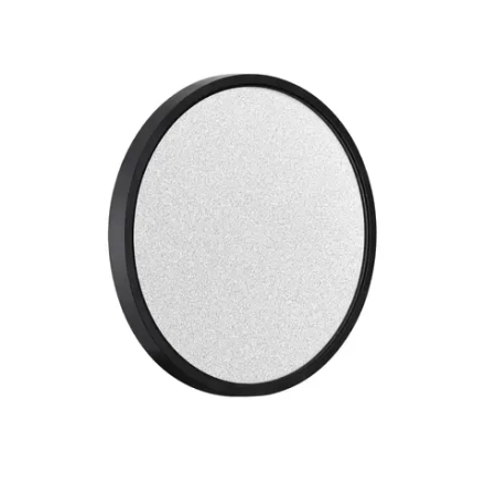 7662/24L MITRA LED SN 090 Светильник пластик/белый/черный LED 24Вт 3000/4000K D300 IP40 OMEGA BLACK