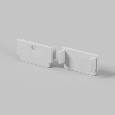 Комплект заглушек (для профиля ALM-6214SB-S-2M/ALM-6214TB-S-2M) 2 шт. ALM-6214-EC, 642008. TM Maytoni