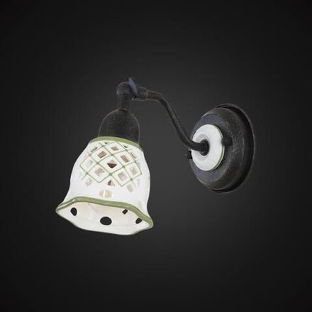 Citilux Ажур CL534512 Спот поворотный Чёрный Зеленый
