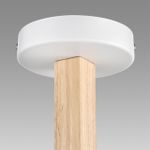 8095/6C MODERNI LN25 268 белый/белый металл, дерево/металл Люстра потолочная Е27 6*60W 220V COLANGE