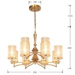 Подвесная люстра Laguna 2697-12P. ТМ Favourite