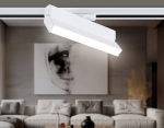 Светильник светодиодный трековый GL6806 WH белый LED 12W 4200K 230*22*87