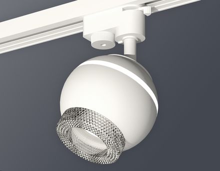 Комплект трекового светильника XT1101060 SWH/CL белый песок/прозрачный MR16 GU5.3 LED 3W 4200K (A2520, C1101, N7191)