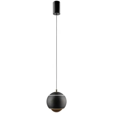 Светильник подвесной Crystal Lux CARO SP LED BLACK 1342/201