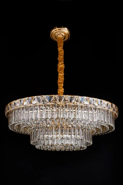Люстра подвесная Normandie Gold FL1084-21P, E14х21