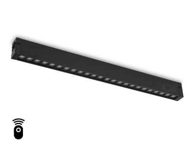 Светильник светодиодный диммируемый для шинопровода Magnetic 220V GL1314 BK черный IP20 24W 3000K-6400K 24° 455*25*42 (Без ПДУ)